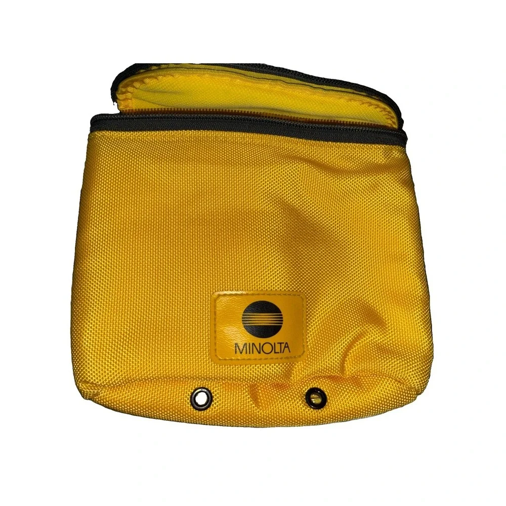Vintage MINOLTA Weathermatic Dual 35 Underwater Camera * BAG ONLY Made In JAPAN